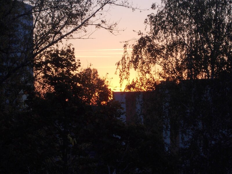 Восход солнца 21.09.2012 года